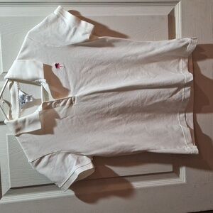 Lilly Pulitzer size small white polo shirt